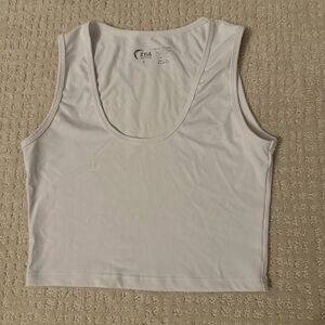 Zyia White Women's Tank Top